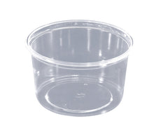 Runddose 300ml PS ohne Deckel transparent Ø101 x 59 mm