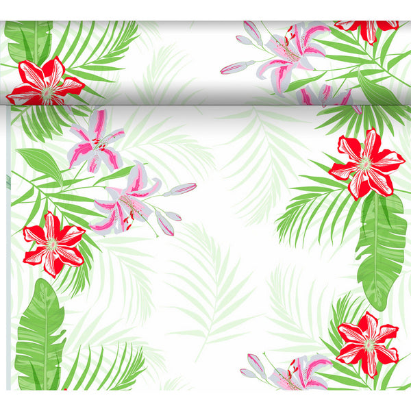 Dunicel Tischläufer Tête-à-Tête Tropical Lily 40 cm x 24 m