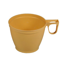Kaffeetassen 1,8dl mit Griff fest.Mat. beige PS