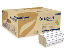 Handtuch V-Falz V 2 Eco Natural, 2-lg. nature 21x21cm
