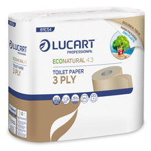 WC-Papier 3-lagig Eco Natural 4.3 nature, Recycling 9,6x11cm, 270