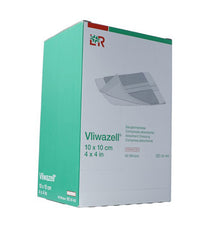 Vliwazell Saugkompresse Weiss 10cmx10cm