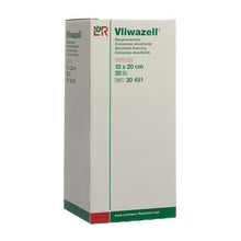 Vliwazell Saugkompresse Weiss 10cmx20cm