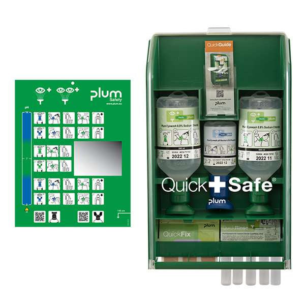 Plum QuickSafe First Aid Station Basic Wandspender