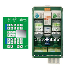 Plum QuickSafe First Aid Station Food Industry Wandspender