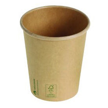Kartonbecher 1 dl PLA beschichtet braun Ø 60 mm