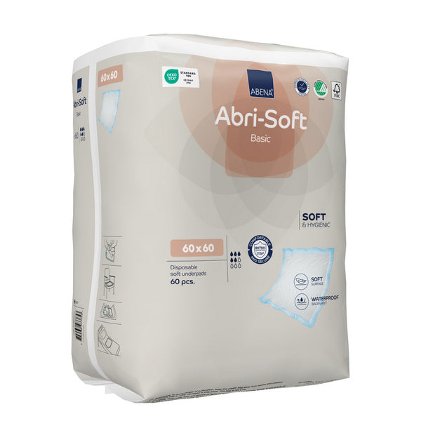Abri Soft Basic Krankenunterlagen 60 x 60cm