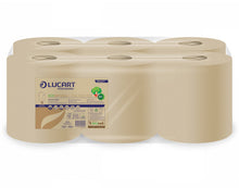 Putztuchrolle Midi Eco Natural, 2-lagig nature, Recycling 19x35cm