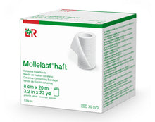 Mollelast haft Kohäsive Fixierbinde weiss 8cmx 20m