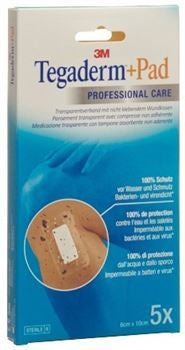 3M Tegaderm +PAD Verband Transparent 6 x 10cm