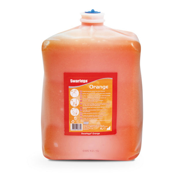 SWARFEGA ORANGE Lösemittel frei Handreiniger 4 Liter Kartusche