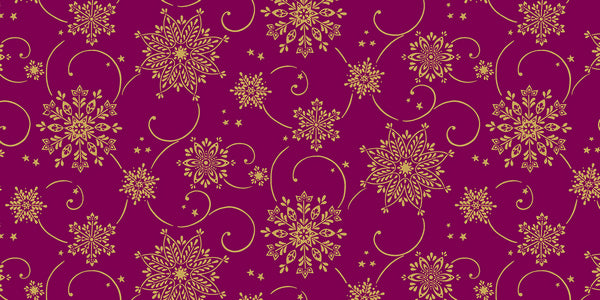 Tischläufer Linclass Cristal bordeaux 40 cm x 24 m