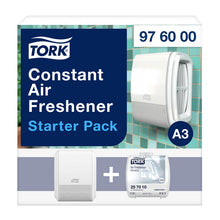 Tork Kontinuirlicher Lufterfrischer A3 Starterpack Spender + 1 Du