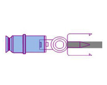 ChemoLock Flaschen Spike 13mm Vented