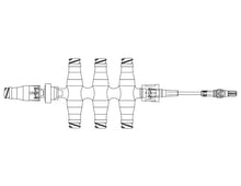 Extension-Set Smallboere 6 Ports Clave
