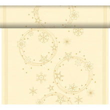 Dunicel Tischläufer Tête-à-Tête Star Shine Cream 0,4 x 4,8 m