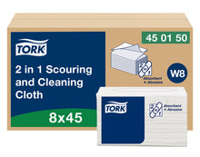 Reinigungstuch Tork Premium, vlies, weiss, 2-in-1 38,5x30cm, 1-la
