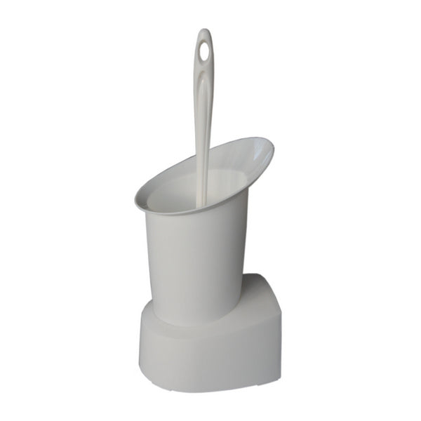WC-Garnitur PP ohne Randreiniger weiss Ø 82mm