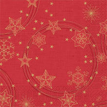 Tissue-Servietten 3-lagig Star Shine Red 40 x 40 cm