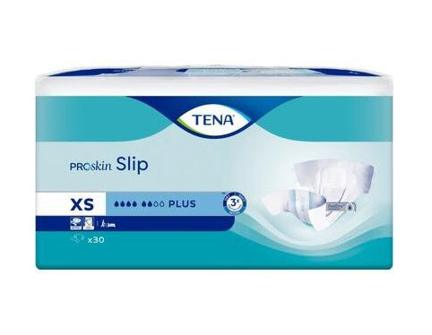 TENA Slip Plus ConfioAir ProSkin Windelhosen,XS, blau System. 3x3