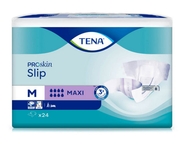 TENA Slip Maxi ConfioAir ProSkin Windelhosen, XL 24Stk., lila