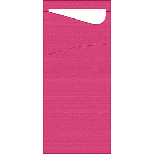 Zelltuch "Sacchetto" Serviettentaschen Fuchsia 190 x 85 mm