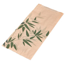 Beutel "Feel Green" Natur Kraft 32g/m2 12+5x22cm