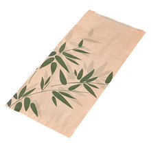 Beutel "Feel Green" Natur Kraft 32g/m2 14+7x26cm