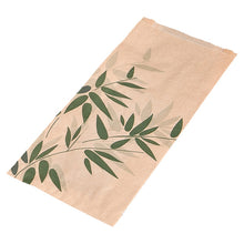 Beutel "Feel Green" Natur Kraft 32g/m2 19+8x35cm