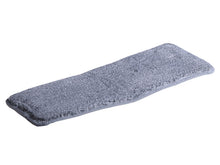 Mikrofaser Klettmop für glatte Böden grau 33x12x0.8cm