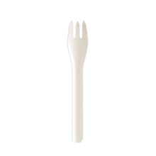Pluma Gabel Papier weiss 16 cm