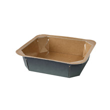 Forum Karton Schale 918 ml schwarz / braun 178 x 165 x 45 mm