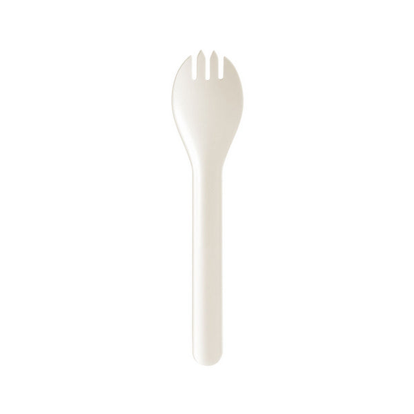 Pluma Göffel Papier weiss 15 cm