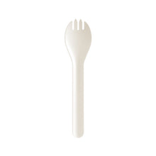 Pluma Göffel Papier weiss 15 cm