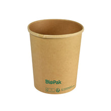 Suppenschale Slim Karton / PLA Braun 950 ml