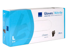 Nitrilhandschuhe Classic L schwarz, unsteril puderfrei, 240mm