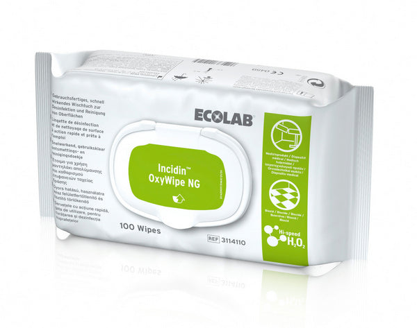 Incidin Oxy Wipes NG Reinigungs- und Desinfektionstücher 6 x 100