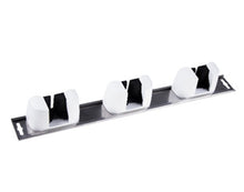 Aufhängeschiene All-Fix für Besen weiss, rostfrei 50cm mit 3 Aufh