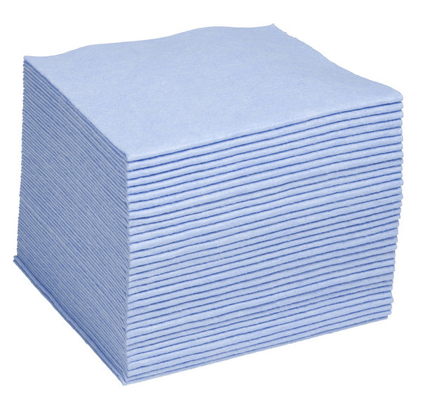 Vliestücher blau 38 x 40 cm