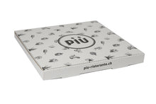 Pizzakarton Padova Kraft "Più" 32,5 x 32,5 x 3 cm