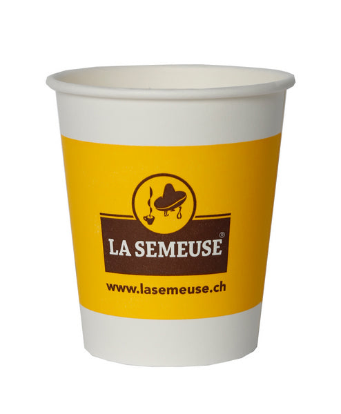 Kartonbecher 2dl/8oz Bio La Semeuse