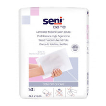 Seni Care Waschhandschuhe foliert 16,5 x 23,5 cm