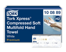 Handtuch Interfold Tork Premium weiss H2 komprimiert 21,2x24cm, 2