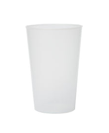 Mehrweg Becher 3 dl PP transparent geeicht