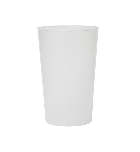Mehrweg Becher 5 dl PP transparent geeicht