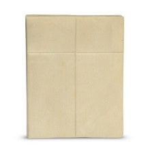 Besteck-Servietten Airlaid Deni meet natural 40x32 cm, 1/8 Falz