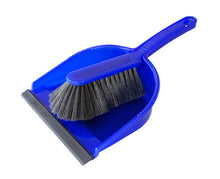 Kehrgarnitur mit Lippe, Rosshaar Blau