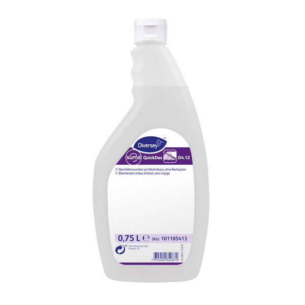 Suma QuickDes D4.12 Desinfektionsmittel auf Alkoholbasis 750ml mi