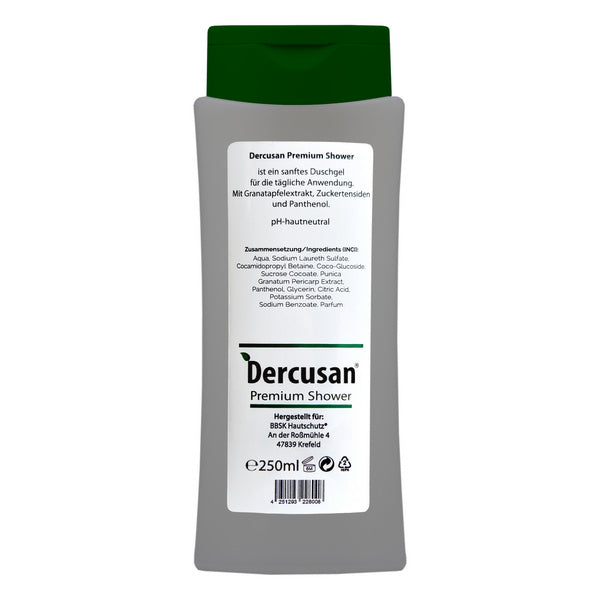 Dercusan Premium Shower, Duschgel, mild 250ml