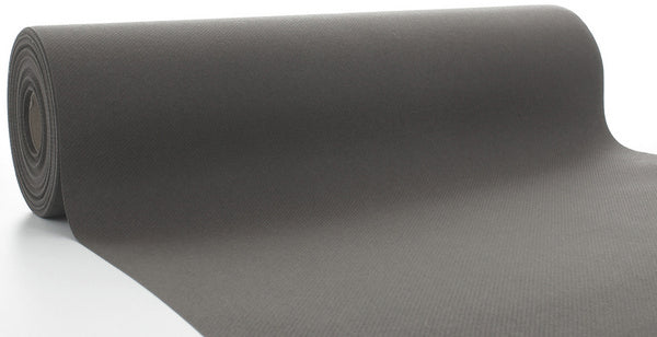 Tischläufer Linclass Premium Basic beige grau 40 cm x 24 m